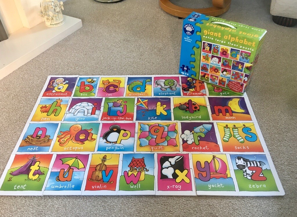 orchard toys giant alphabet puzzle